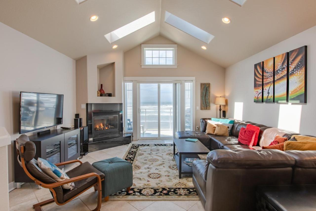 Rockaway Beach Vibes,Waterfront Oceanfront Rockaway Beach House Near Downtown,Wifi, Washer Dryer Exteriör bild