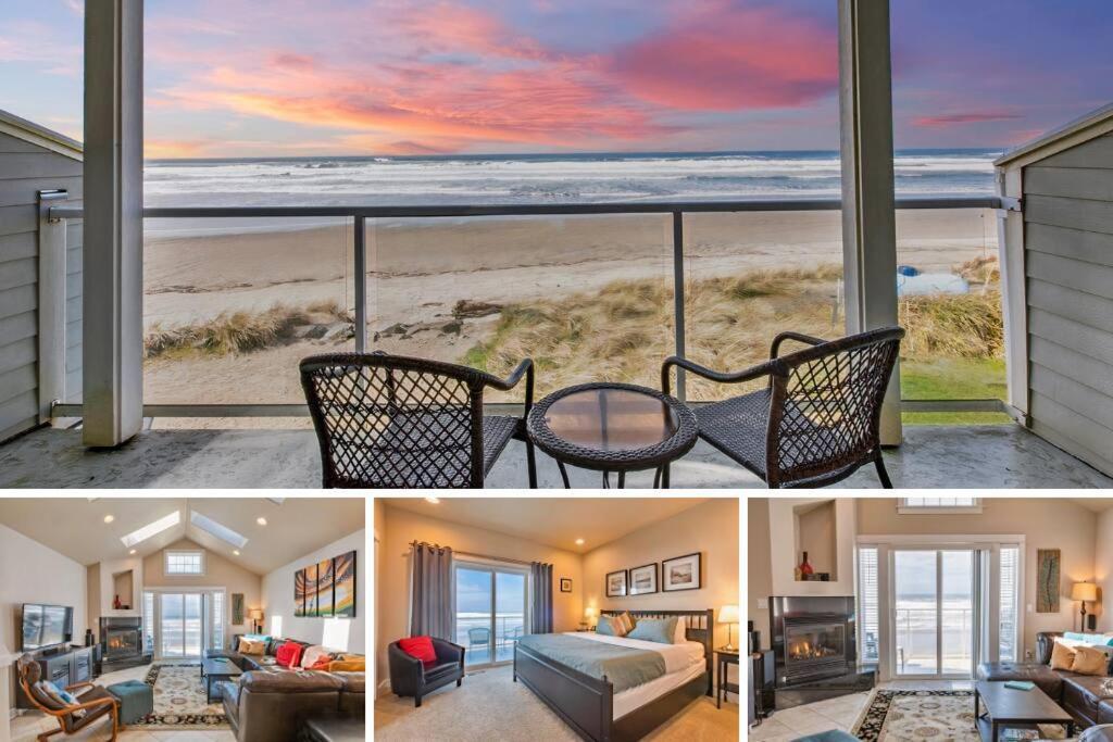 Rockaway Beach Vibes,Waterfront Oceanfront Rockaway Beach House Near Downtown,Wifi, Washer Dryer Exteriör bild